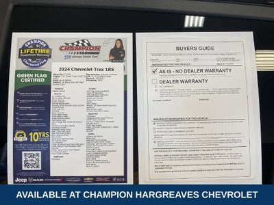 2024 Chevrolet Trax 1RS