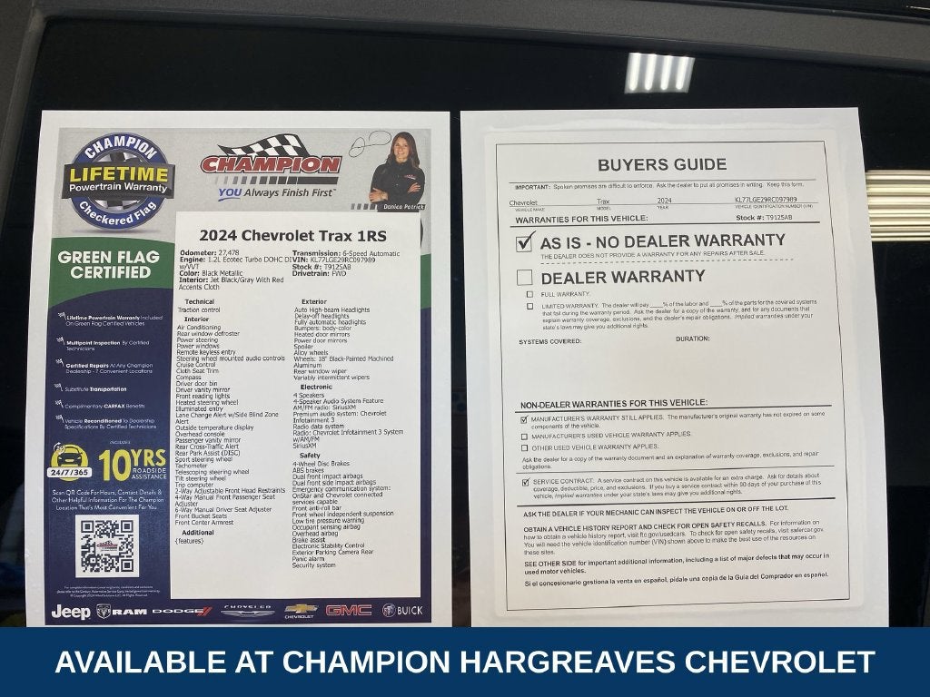 2024 Chevrolet Trax 1RS