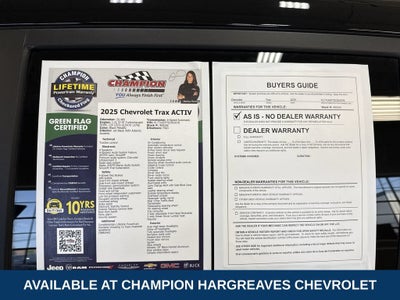 2025 Chevrolet Trax ACTIV