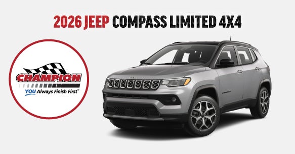 2026 JEEP COMPASS LIMITED 4X4
LEASE OFFER