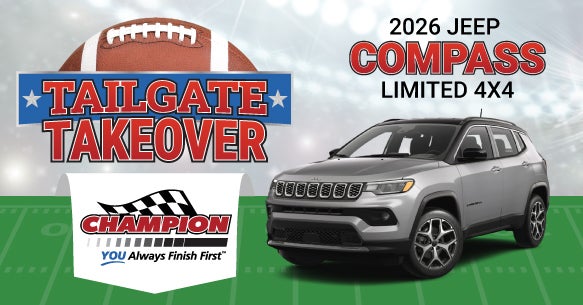 2026 JEEP COMPASS LIMITED 4X4
LEASE OFFER
