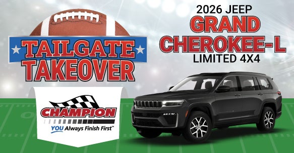2026 JEEP GRAND CHEROKEE L
LIMITED 4X4 LEASE OFFER